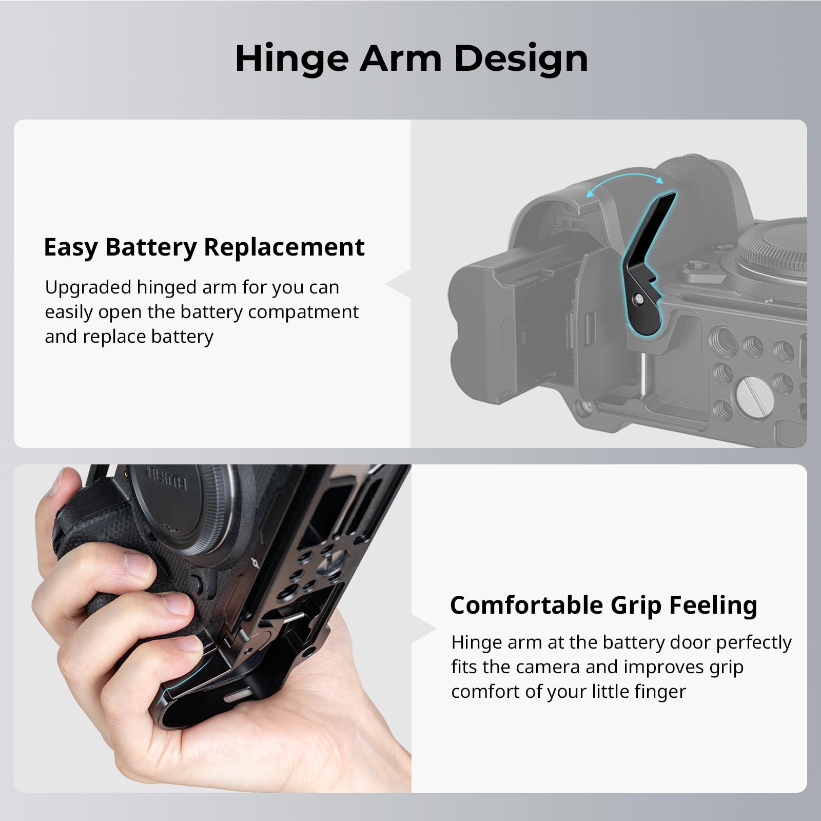 Amazon.co.jp: SmallRig X-H2 / X-H2S カメラフルケージ FUJIFILM X-H2